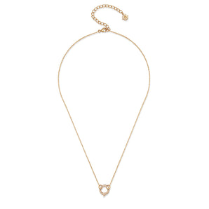 Gold Cable Chain Necklace with Charm Holder | LOVE BY THE MOON