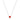 Silver Carnelian Double Sided Necklace - Sweetheart | LOVE BY THE MOON