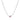 Amethyst Silver Figaro Necklace - Lindy | LOVE BY THE MOON