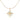 Moonstone Gold Orb Ball Necklace - B-612