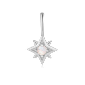 Moonstone Silver Star Pendant - Astra | LOVE BY THE MOON