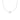 Moonstone Silver Dainty Necklace - Lindy | LOVE BY THE MOON